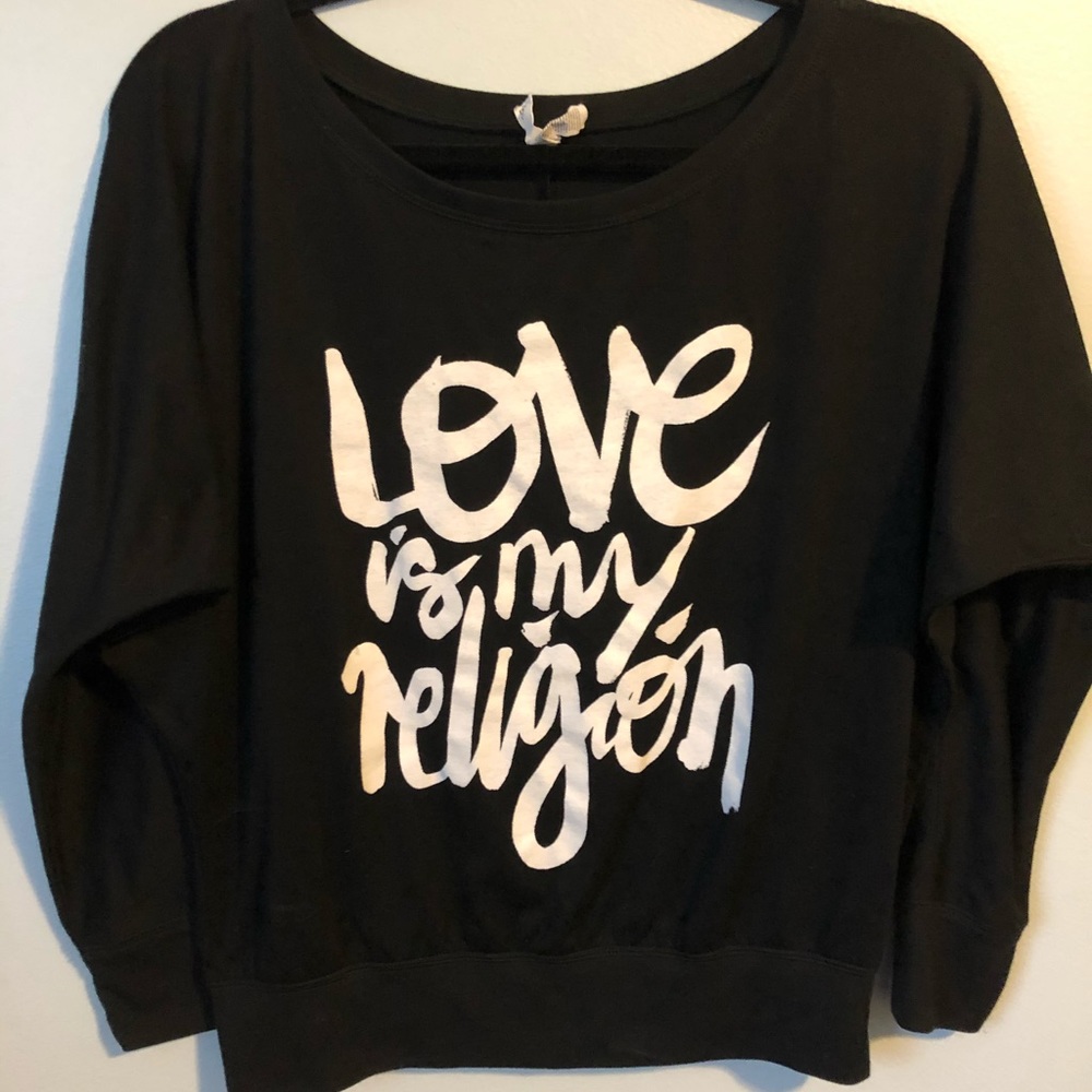 Love Is My Religion Long sleeve Bella Tee
